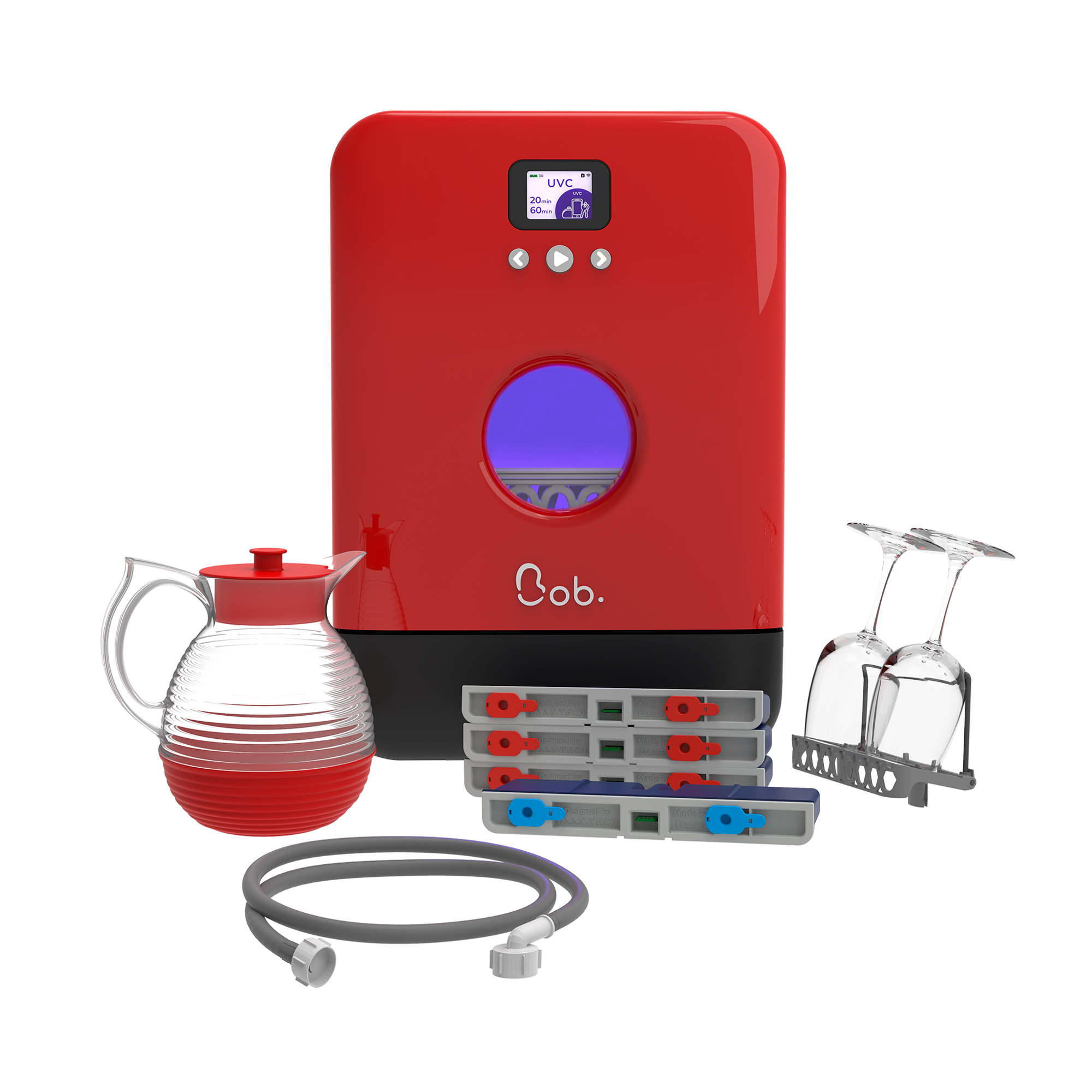 Discover Bob the mini dishwasher Throw in the sponge, get Bob