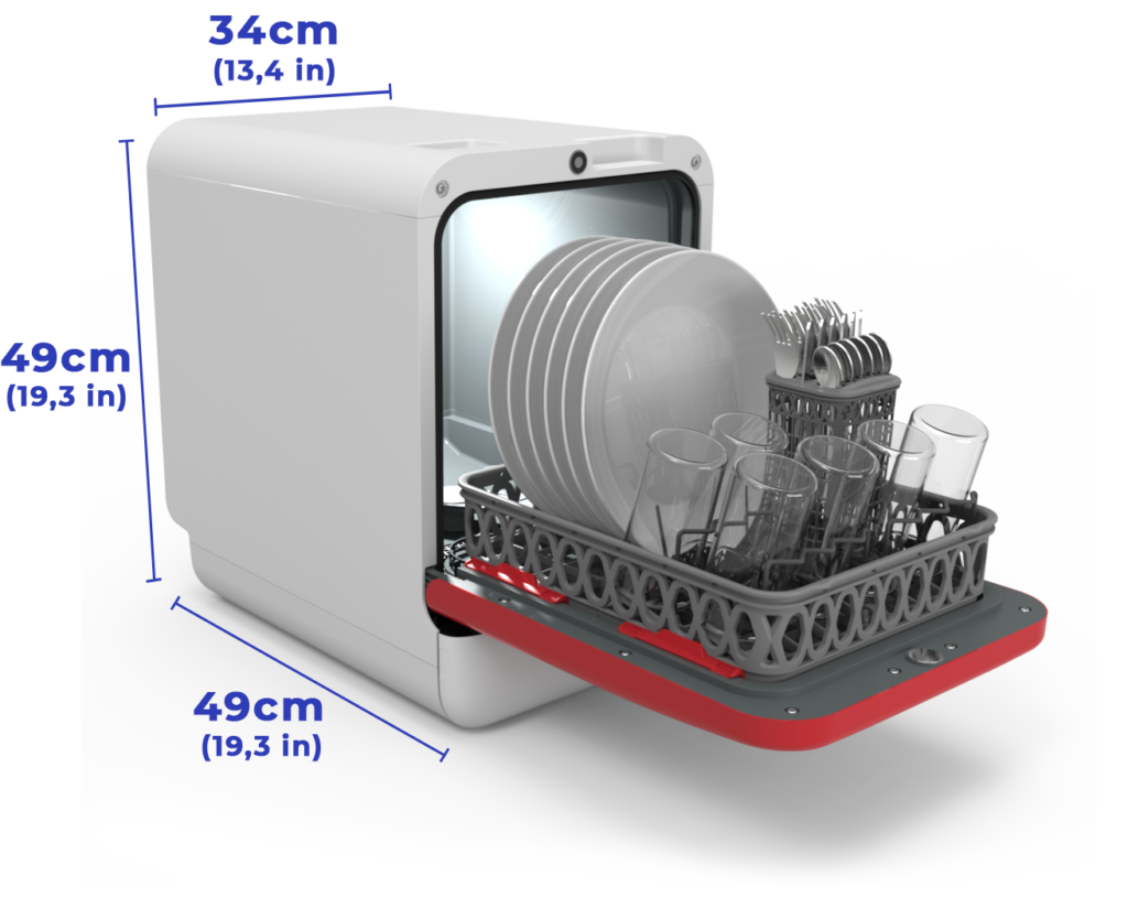 BOB, le mini lave-vaisselle de Daan Technologies, labellisé French Tech,  French Lab et Origine France Garantie - Univers Habitat