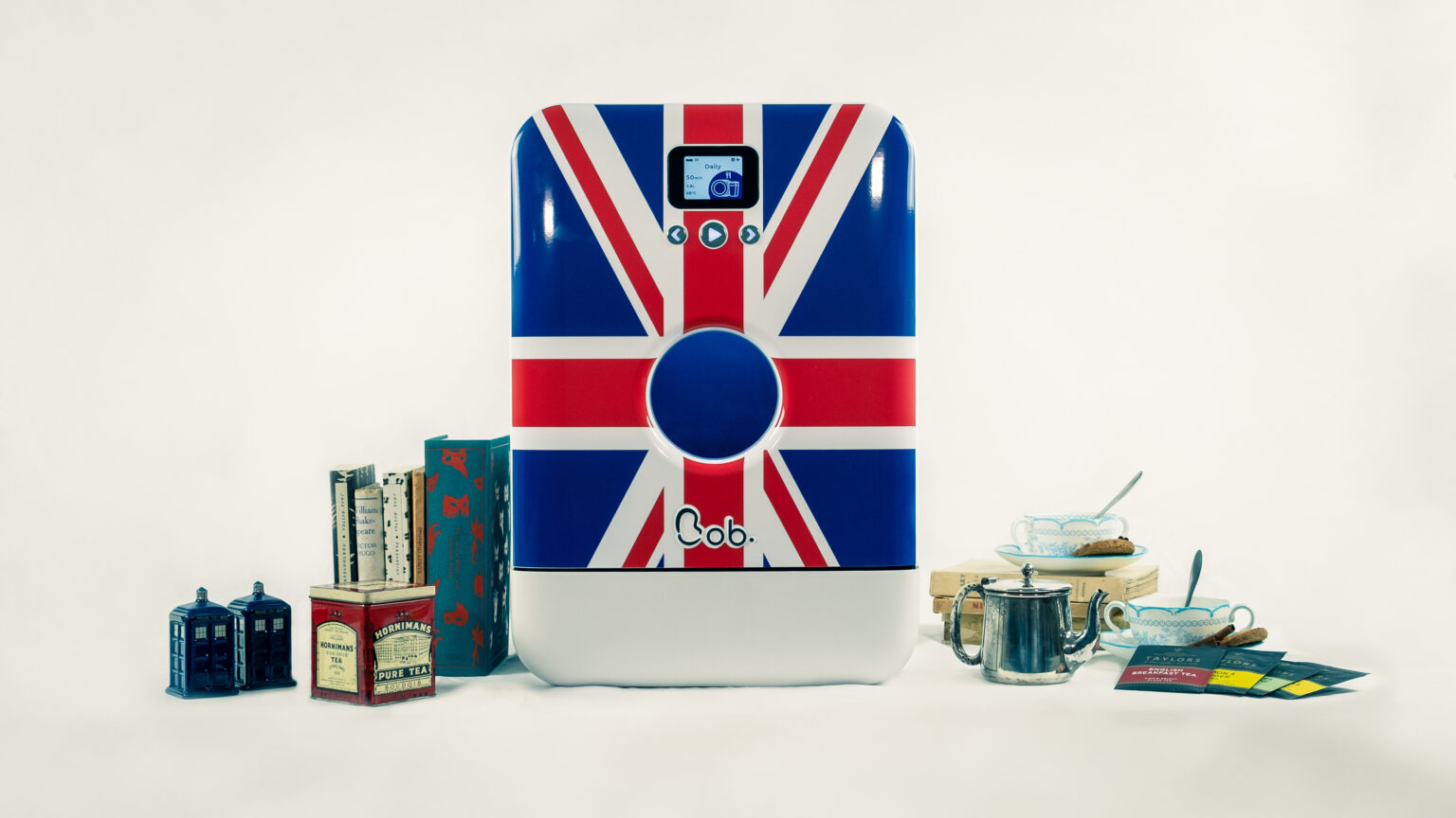 Bob the dishwasher United Kingdom Flag Daan Tech