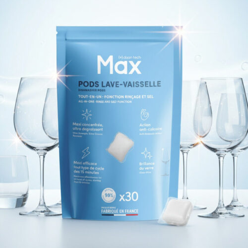 Max Pods pour lave-vaisselle